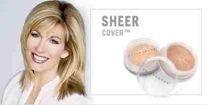 Sheer Cover is a unique pigment and mineral complex makeup that provides full coverage with a sheer, flawless finish. Simply brush away your flaws